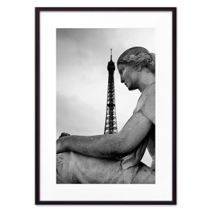 93851225 Постер Статуя женщины Париж 07-0150-40х60, 40х60 см STLM-0589589 ДОМ КОРЛЕОНЕ