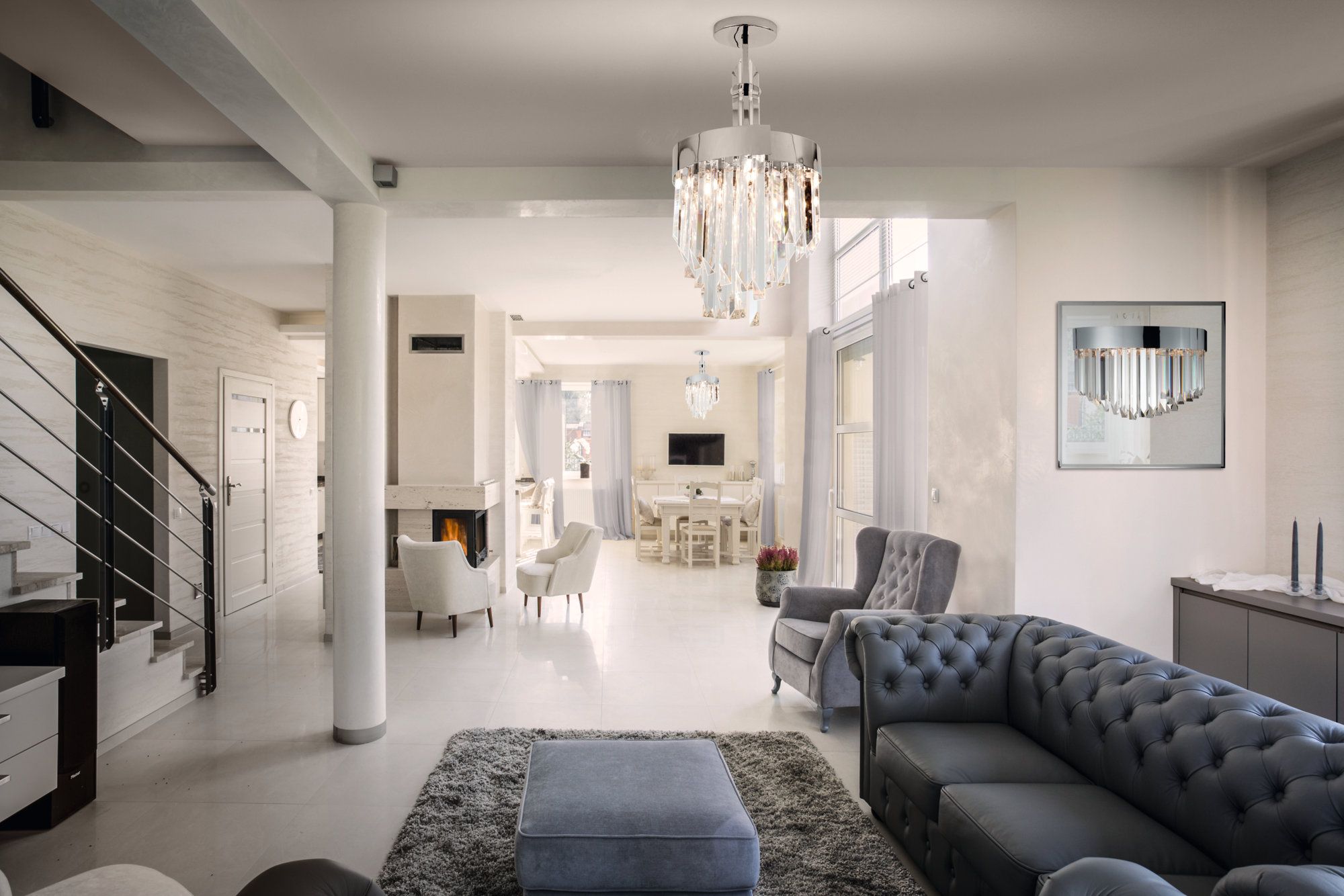 Свинцовый Кристалл подвесной светильник Patrizia Volpato отражения ARCH-00148753 - Вид №1