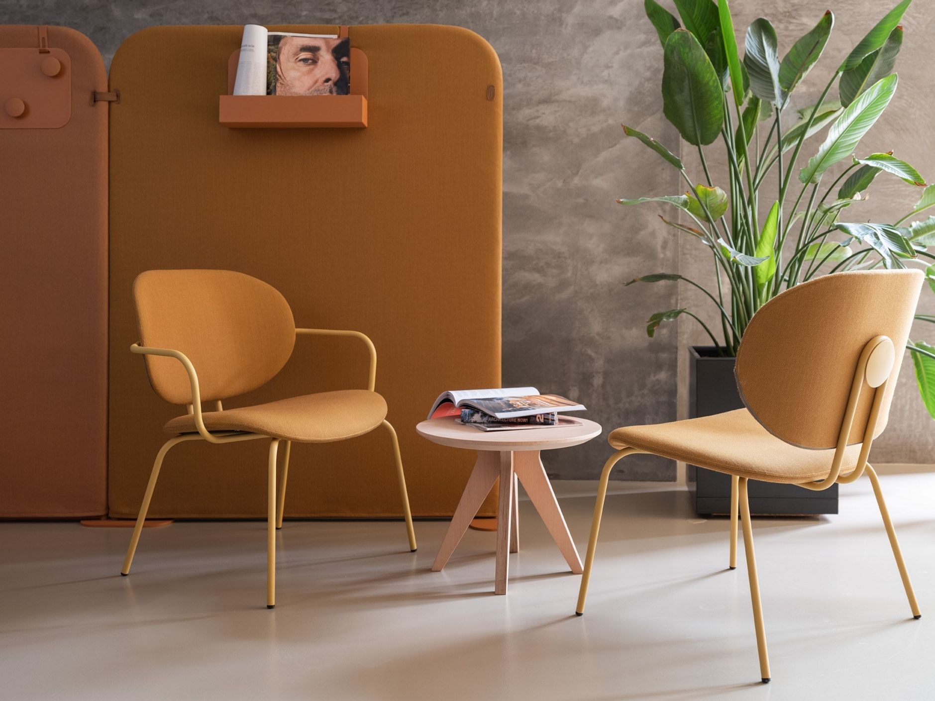 Кресло с подлокотниками со встроенной подушкой ONDARRETA Hari ARCH-00062829 - Вид №5