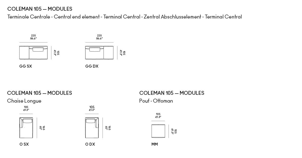 Sectional sofa Casamania & Horm Coleman ARCH-00132596 - Вид №18