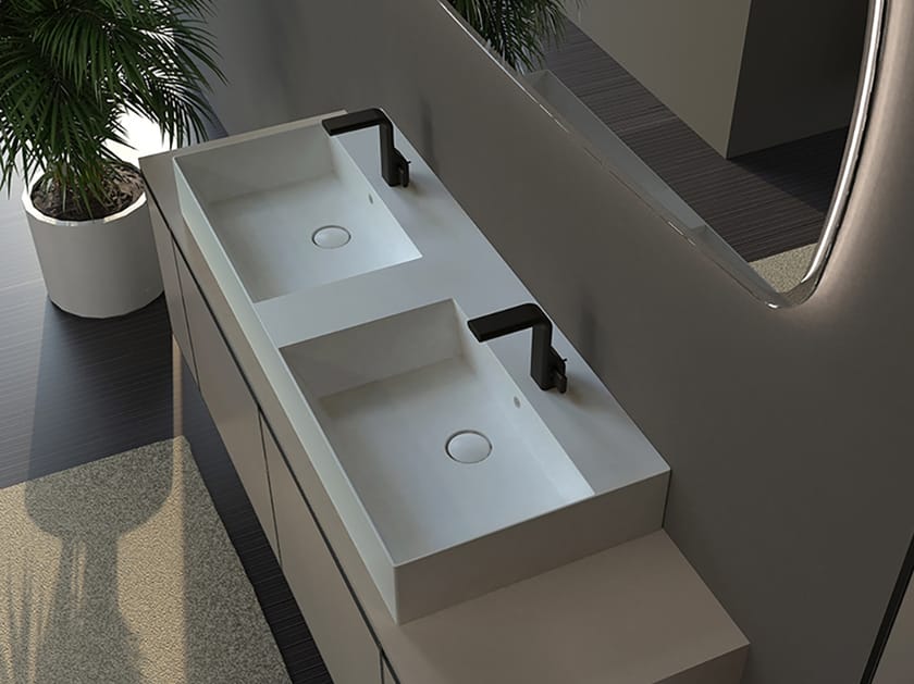 Керамическая двойная столешница Ceramica Flaminia AppLight ARCH-00018616