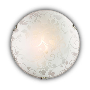 93711195 Светильник настенно-потолочный 308 3 лампы 3 м² цвет бронза STLM-0551785 СОНЕКС