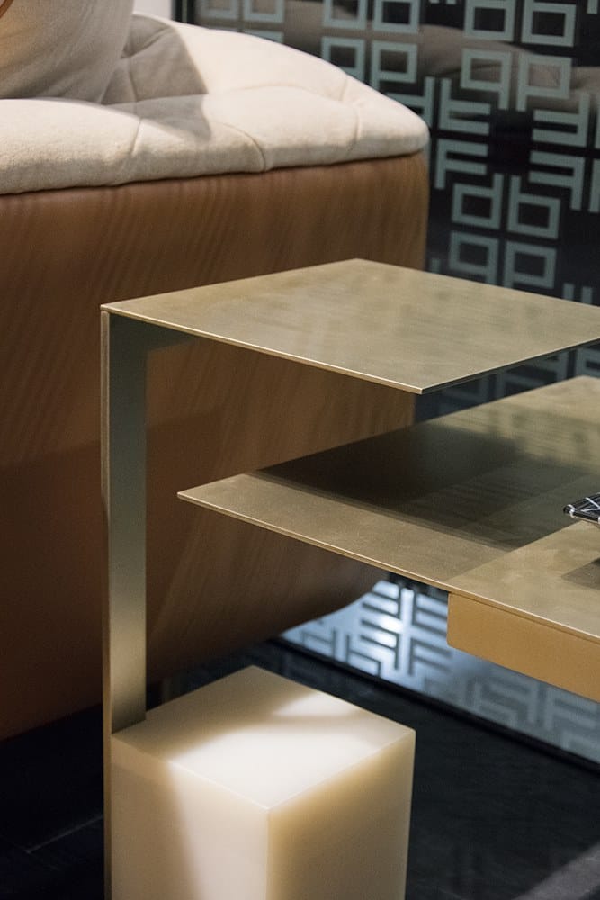 Квадратный металлический журнальный столик Formitalia TAG ARCH-00039257 - Вид №8