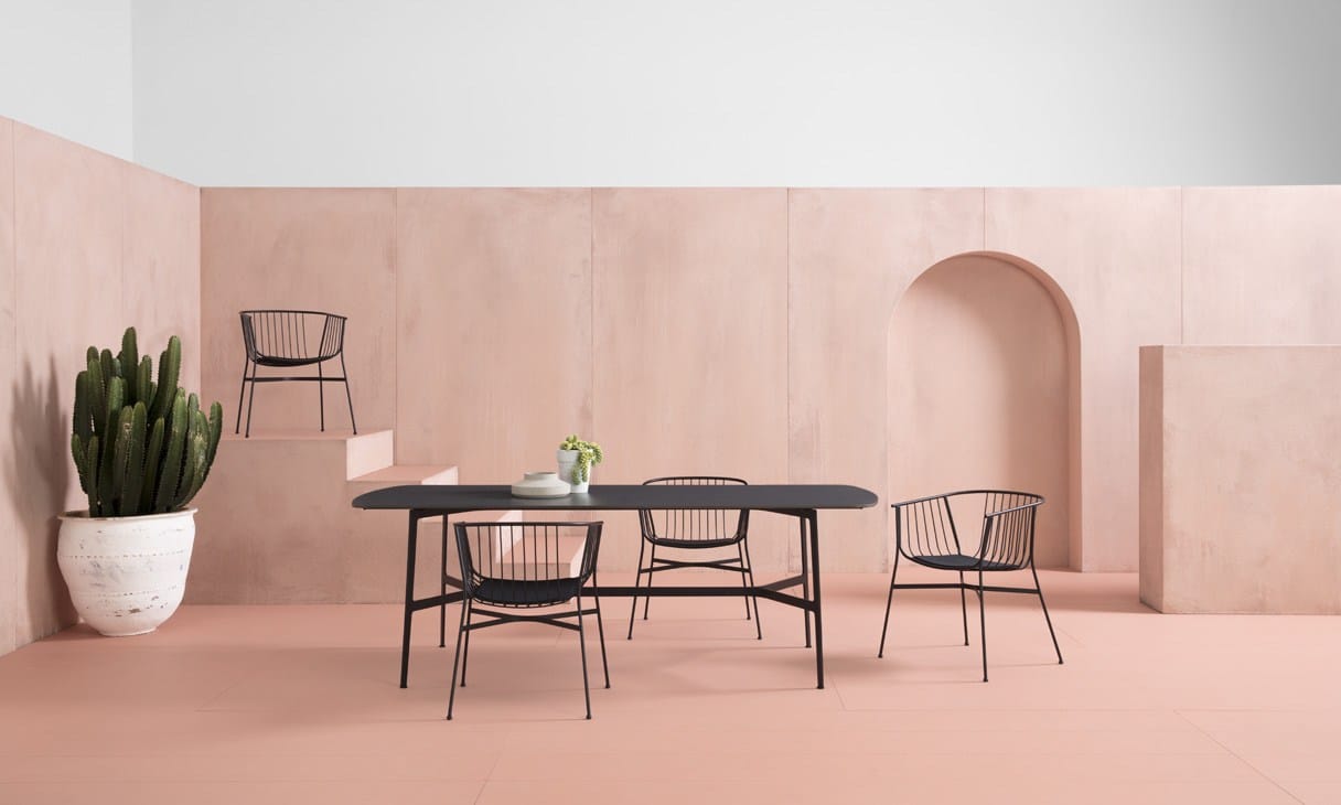 Прямоугольный стол с столешницей HPL или термообработанным ясенем SP01 ARCH-00094399 - Вид №8