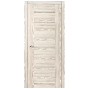 Комплект двери Верано глухая 80x200 см ПВХ цвет ривьера крем с добором 100 мм