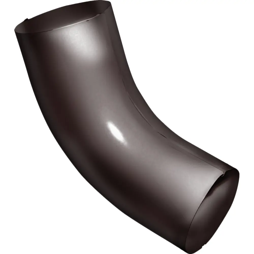 Колено 60° GL PE 90 мм цвет шоколад Grand Line STLM-2137345