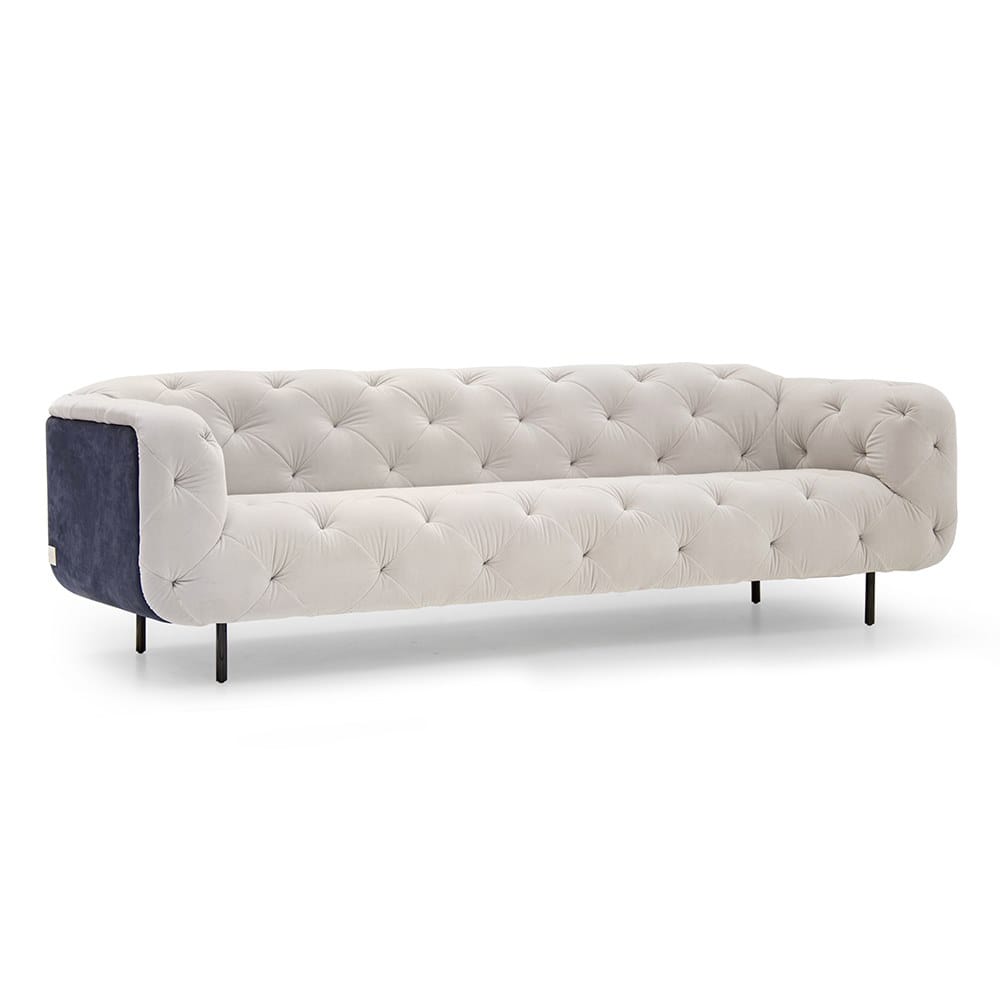 3-местный бархатный диван capitonné Formitalia Overseas ARCH-00133193 - Вид №3