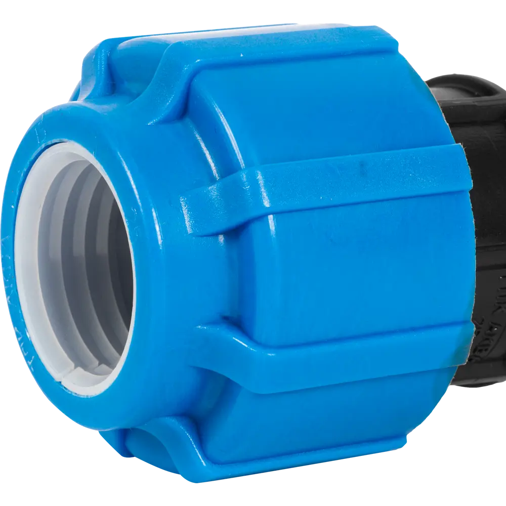 Переходная муфта ПОЛИТЭК 25 мм x 3/4" для полиэтиленовых труб 11738668 STLM-0001453 - Вид №1