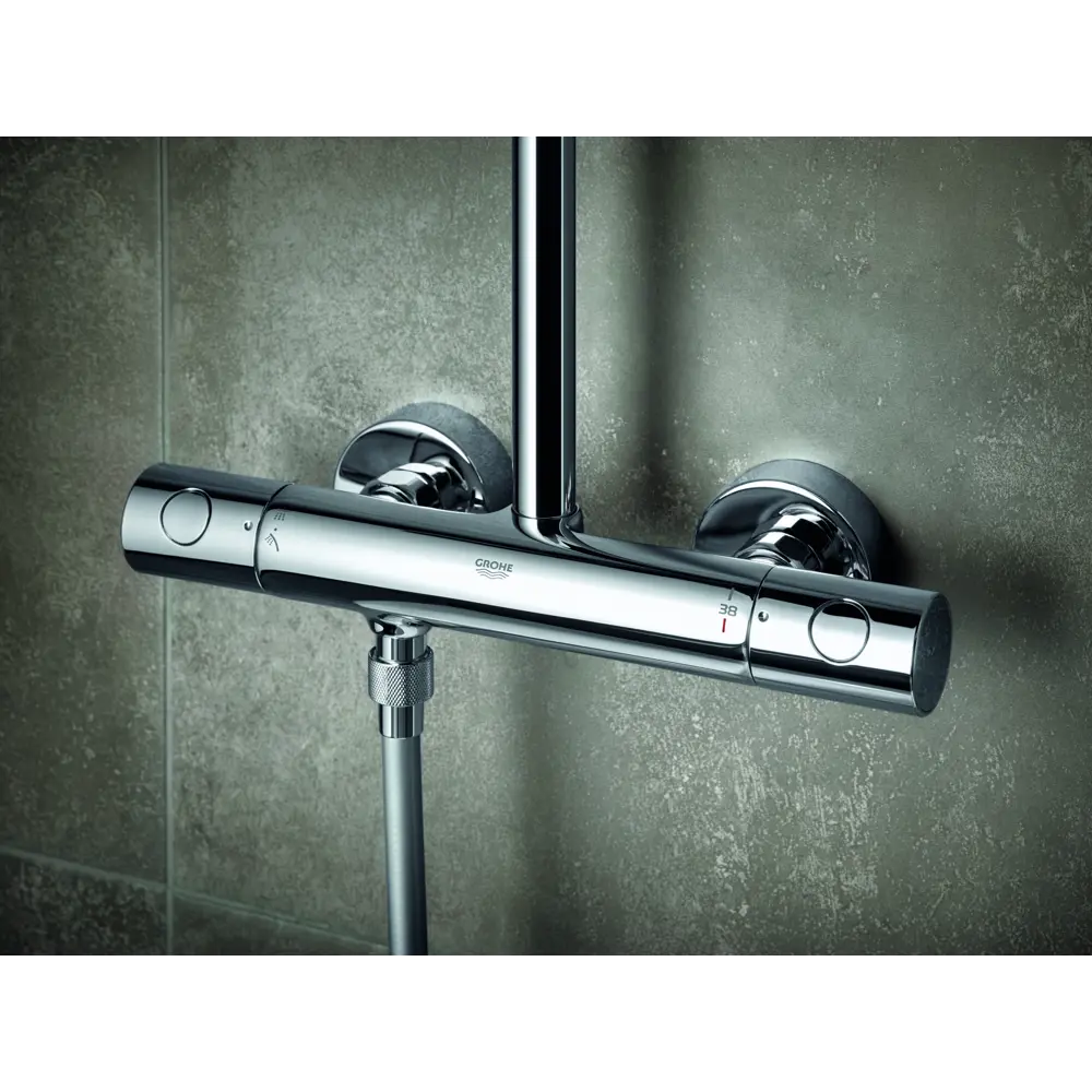 Душевая стойка Grohe Vitalio Start 2 режима с термостатом STLM-2144682 - Вид №7