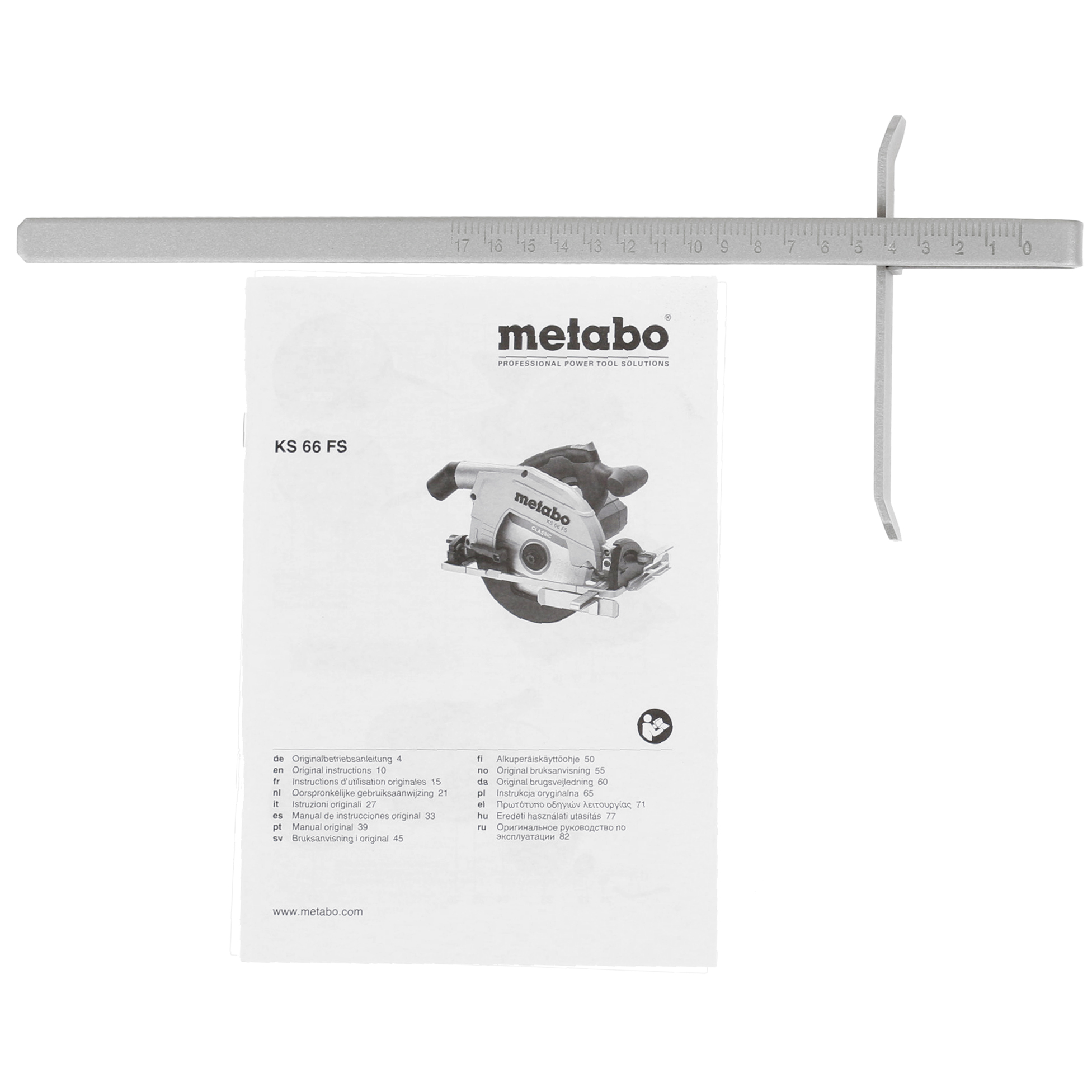 Пила дисковая Metabo KS 66 FS 8192925 STDN-0142083 - Вид №7