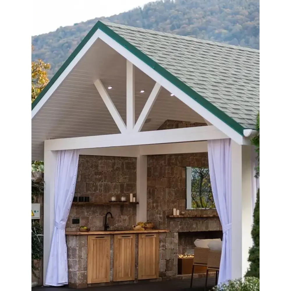 Гибкая черепица Технониколь Фазенда зеленый 2.6 м² STLM-2078149 - Вид №3