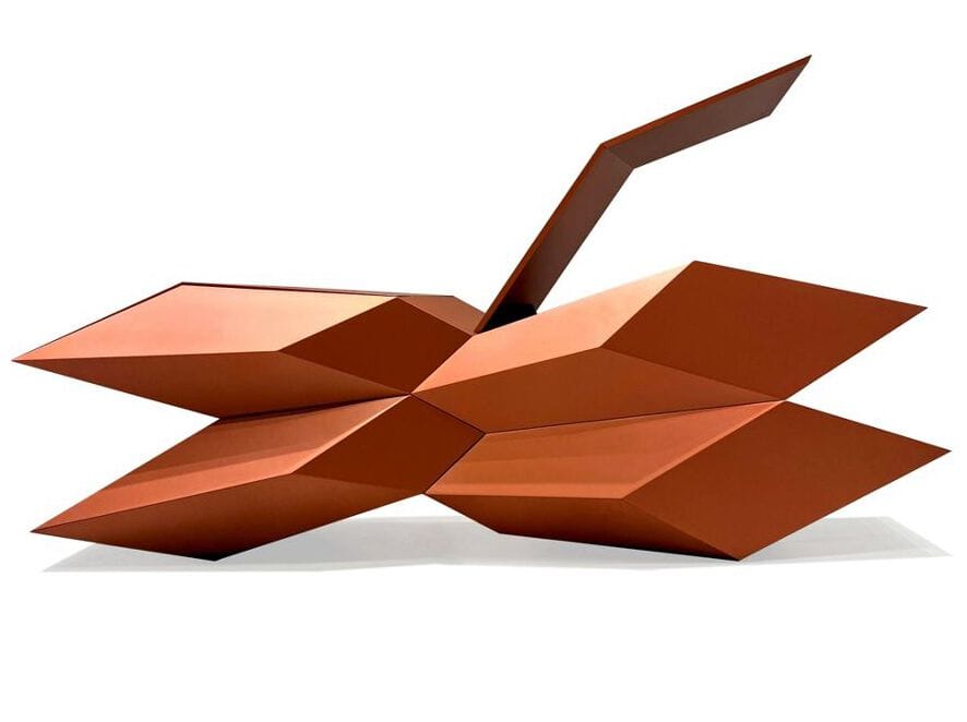 Деревянный шкаф с откидными дверями ROCHE BOBOIS POLYGONIA ARCH-00082064 - Вид №1