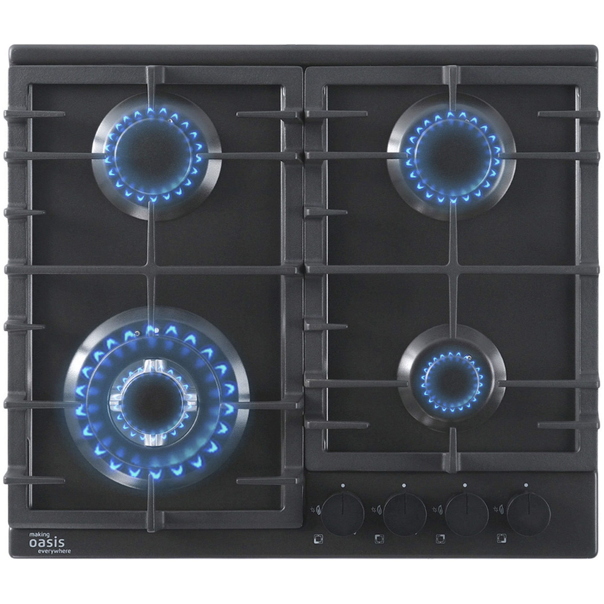 9161128 Газовая варочная поверхность Oasis P-MSB STDN-0129881 - Вид №1