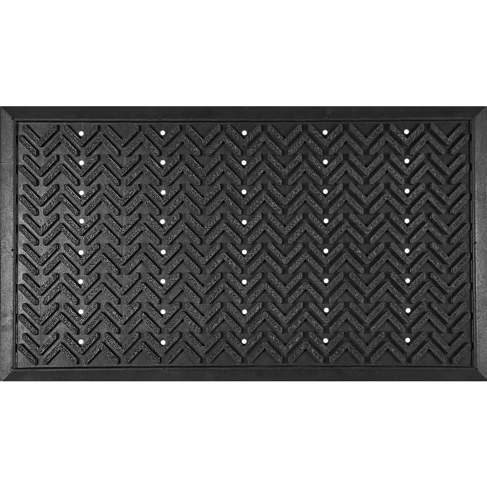 Коврик Inspire для улицы резина COTIA 60x90 см цвет черный 85077903 STLM-2005487  - Вид №1