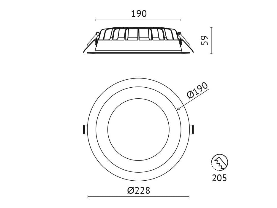 Заливка формы алюминия Сид Downlight A.L.S EDU ARCH-00023854 - Вид №5