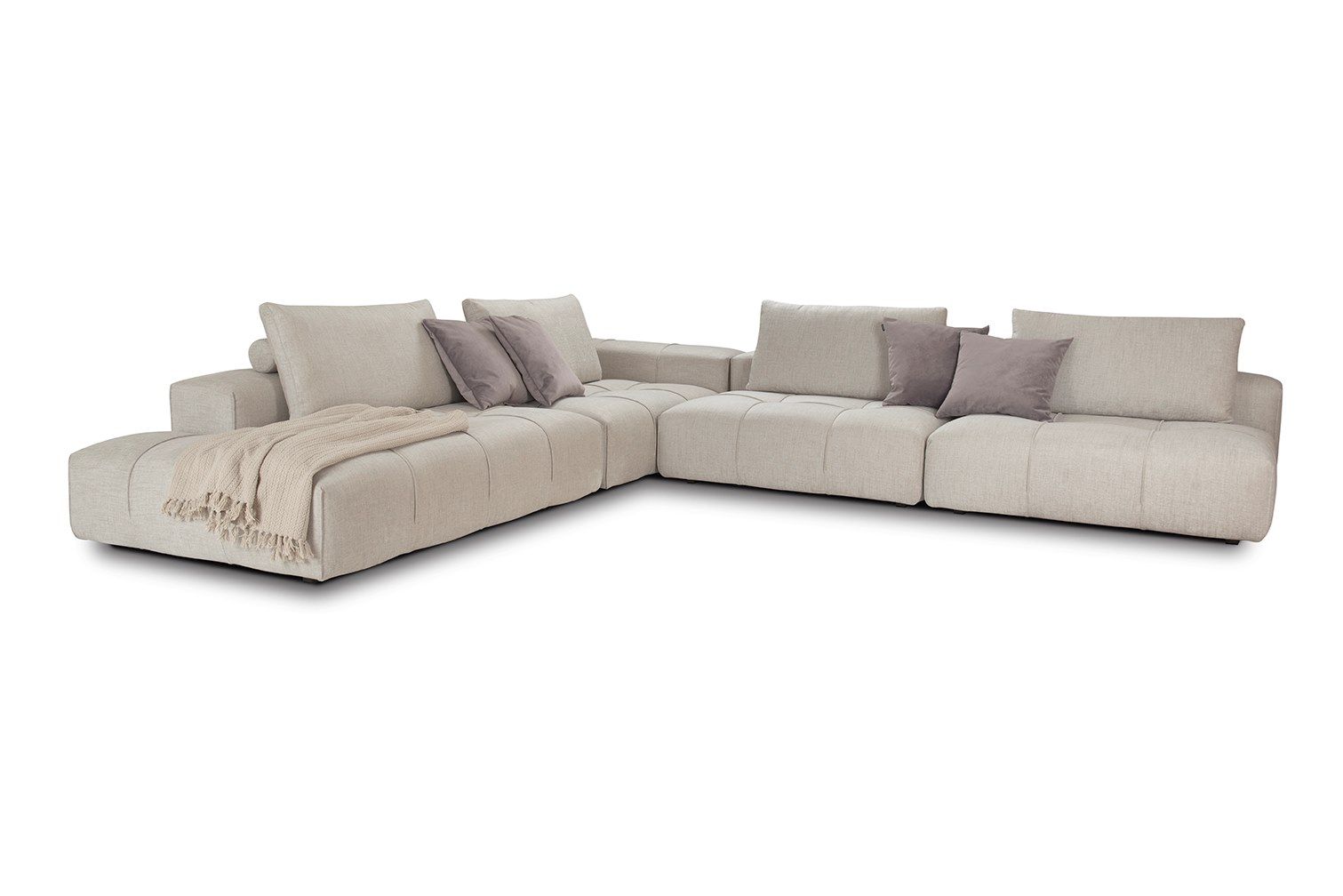 Угловой диван из ткани Nobonobo Lanube ARCH-00123328 - Вид №1