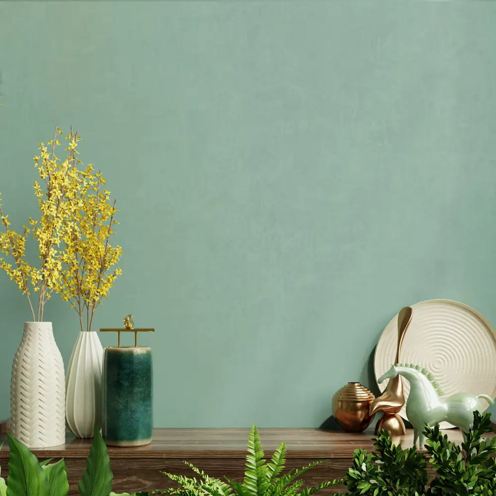 Флизелиновые обои Erismann Light 4 с зеленым фоном для элегантного интерьера 82738702 Light4 STLM-0035197 - Вид №2