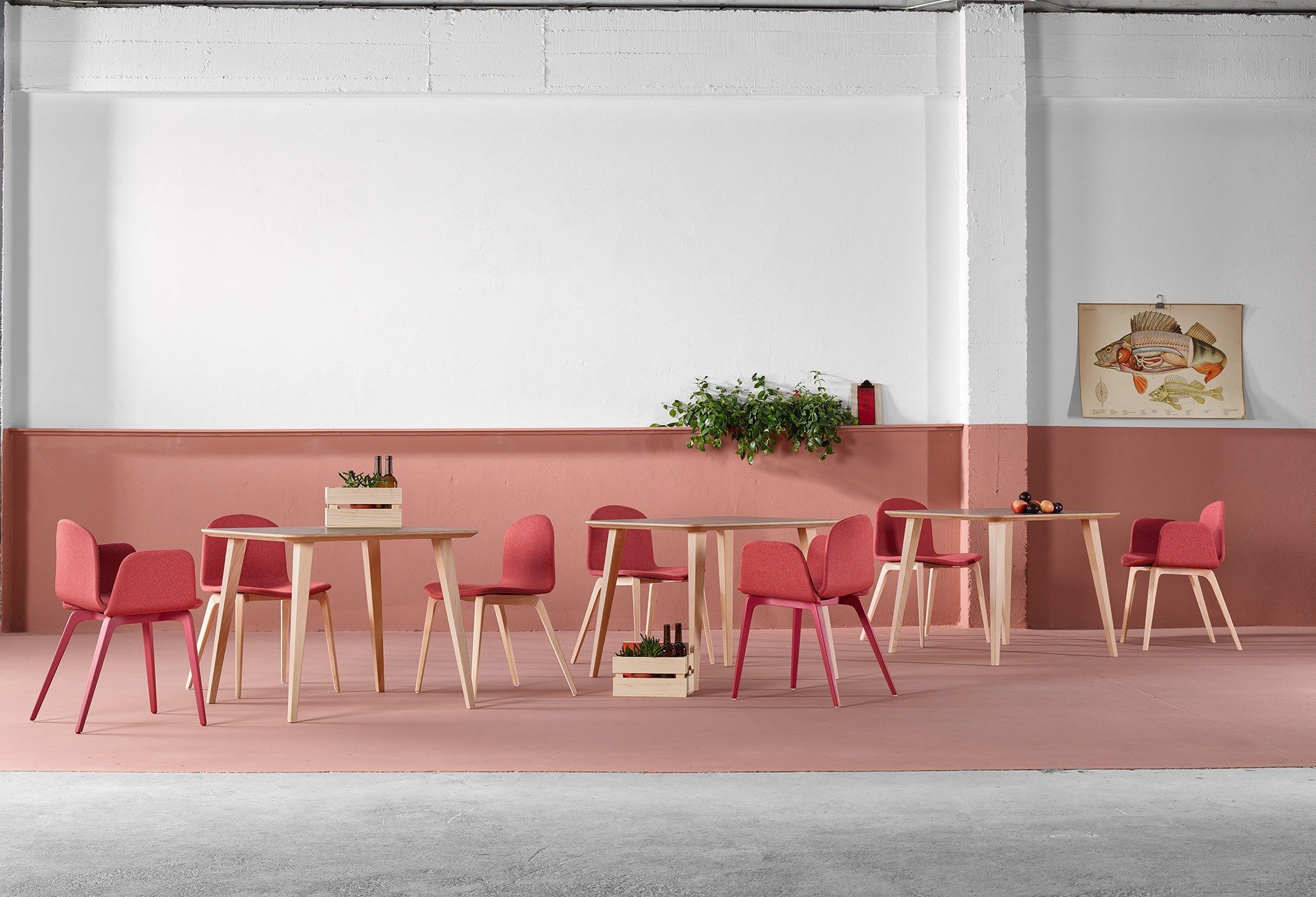 Тканевый стул с подлокотниками ONDARRETA Bob XL ARCH-00014412 - Вид №9