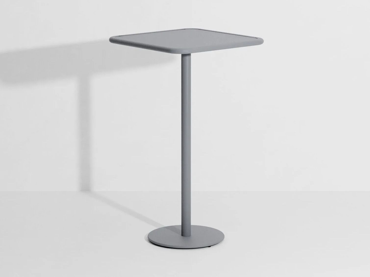 Высокий квадратный алюминиевый садовый стол с порошковым покрытием Petite Friture выходные ARCH-00039748 - Вид №30