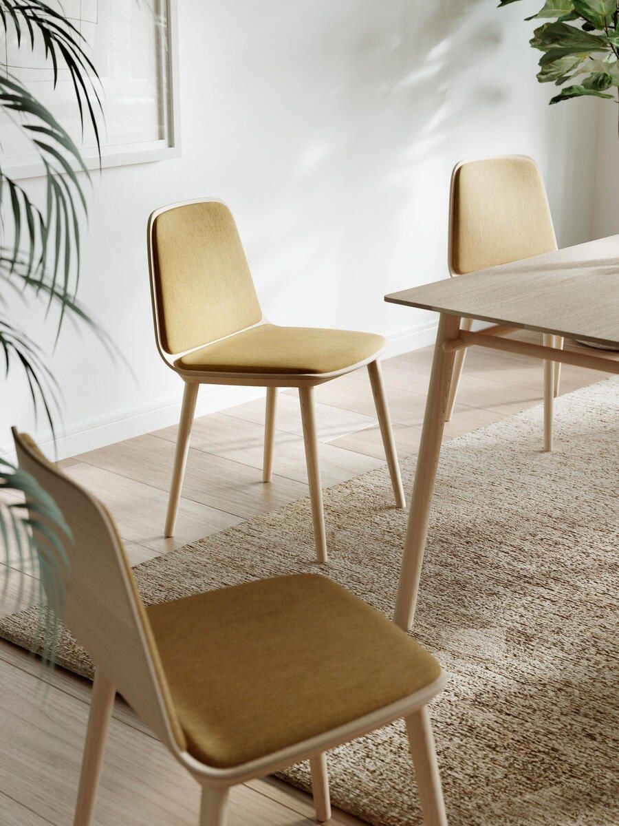 Деревянный стул с двумя подушками TREKU Bisell ARCH-00098514 - Вид №7