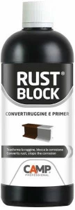 CAMP Преобразователь ржавчины и защитная грунтовка для металлов Rust block