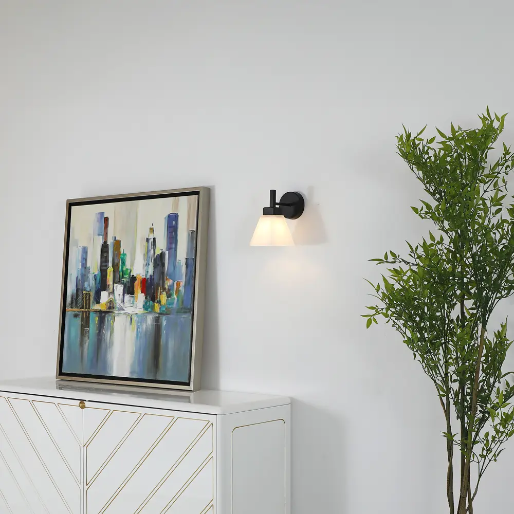 Светильник бра настенный Schaffner Cello цвет черный STLM-2115510 - Вид №10