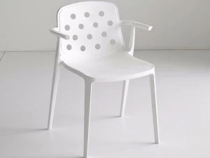 GABER Штабелируемый стул из технополимера с подлокотниками  381/a