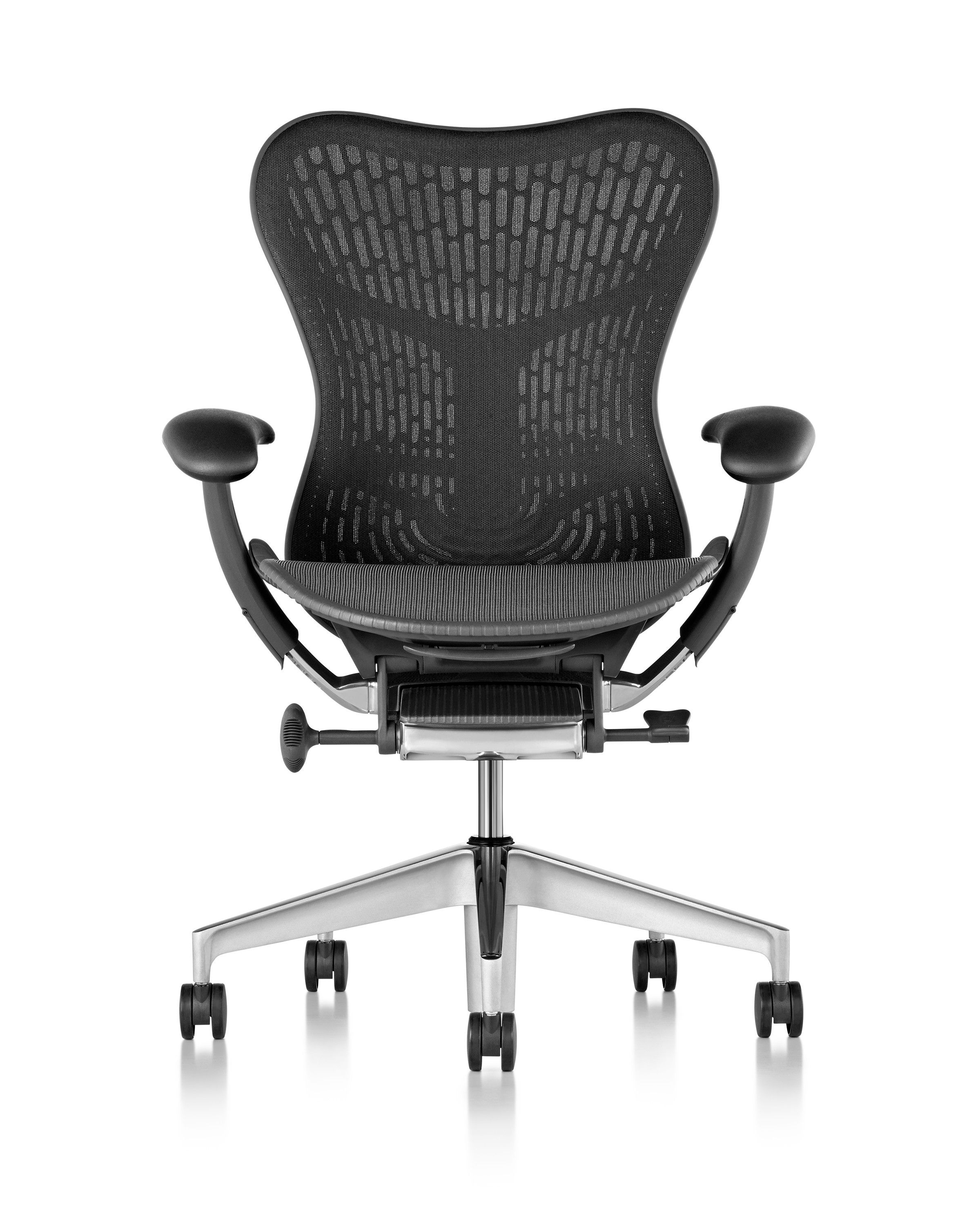 Эргономичное офисное кресло с вращающейся тканью Butterfly Herman Miller Mirra 2 ARCH-00092336 - Вид №87
