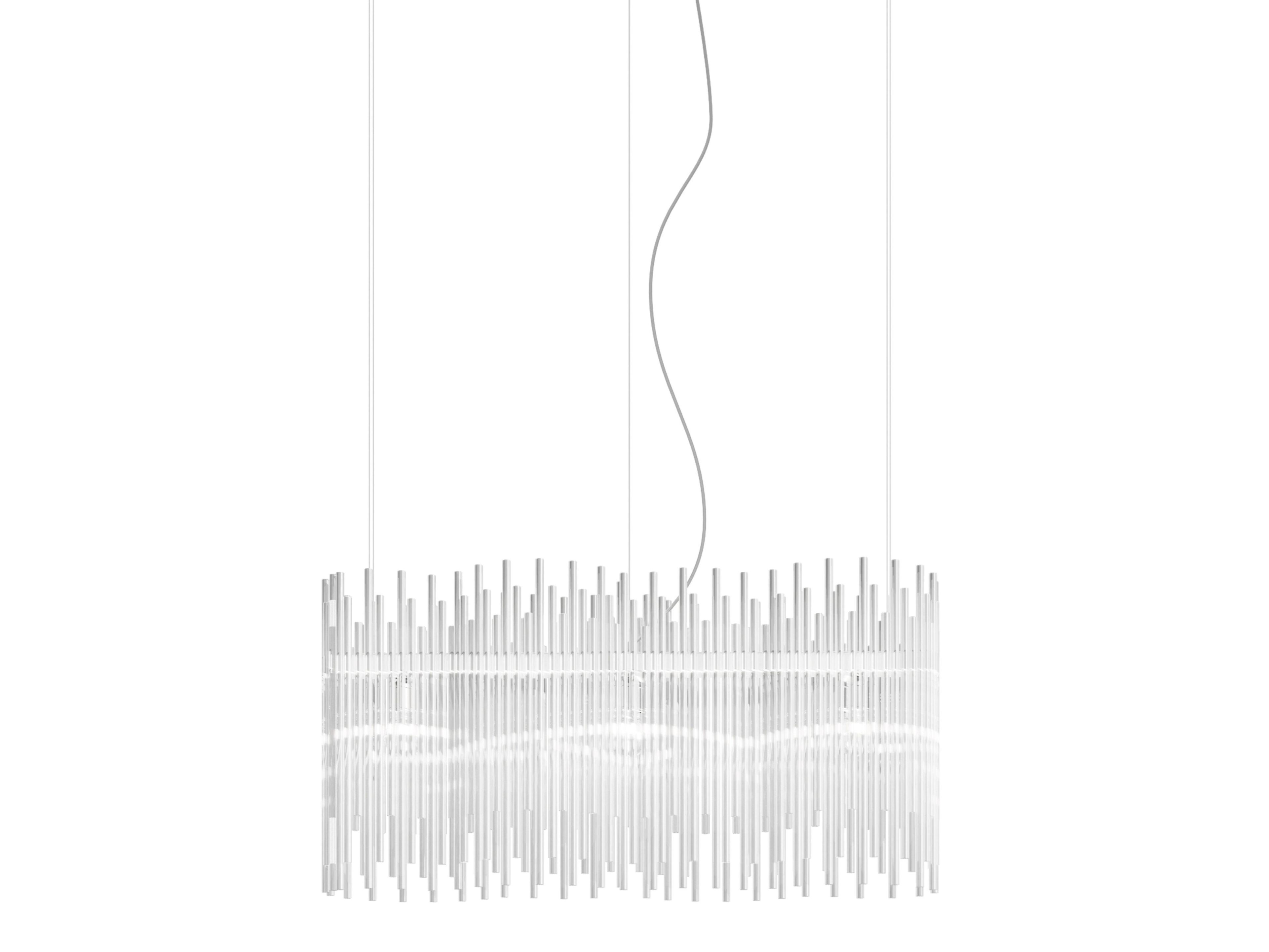 Стеклянный подвесной светильник Vetreria Vistosi тиара ARCH-00050539