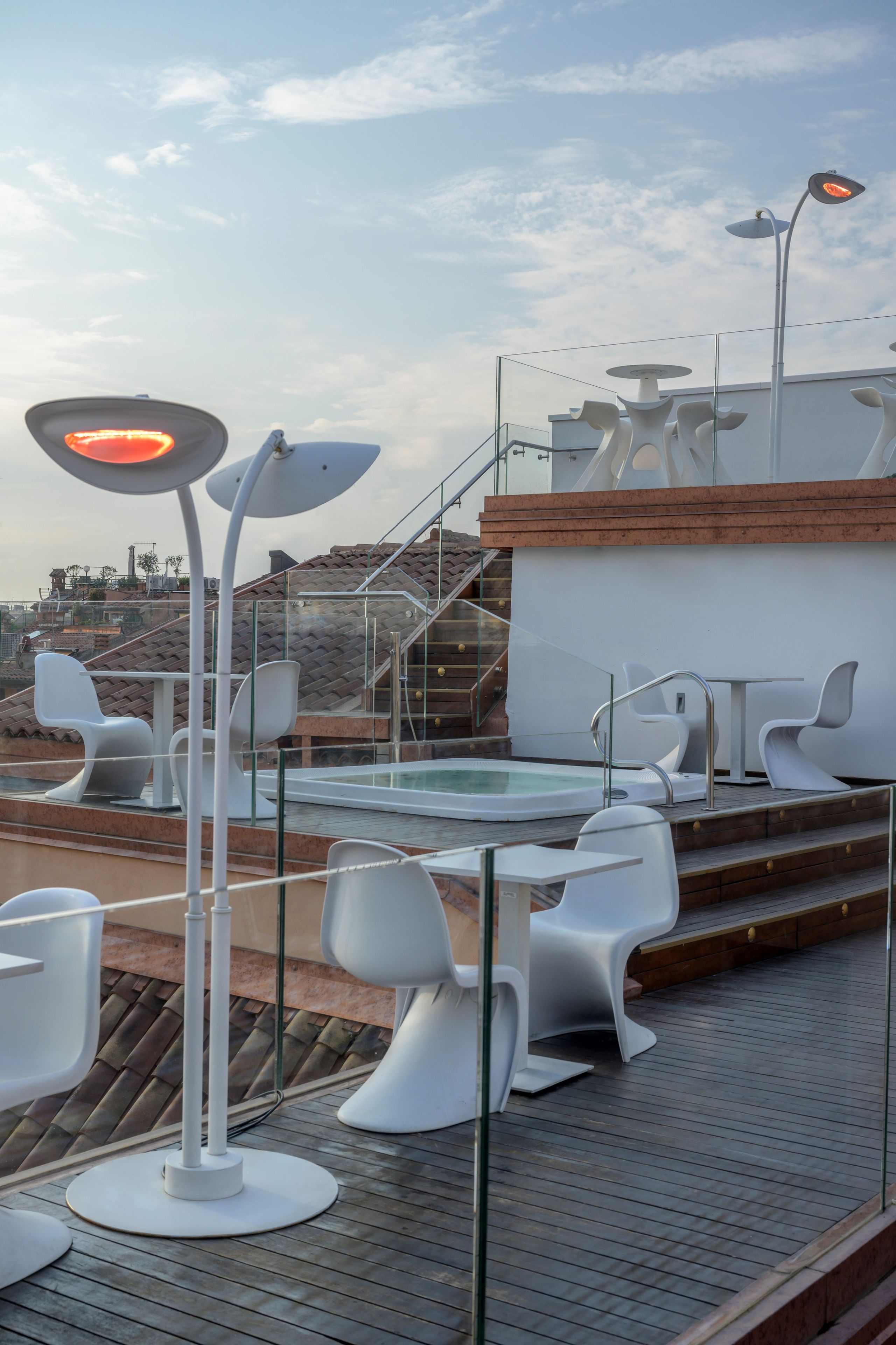 Напольная нагревательная лампа из литого алюминия Phormalab Hotdoor ARCH-00041968