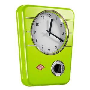 Часы кухонные Classic Line, зеленый лайм
