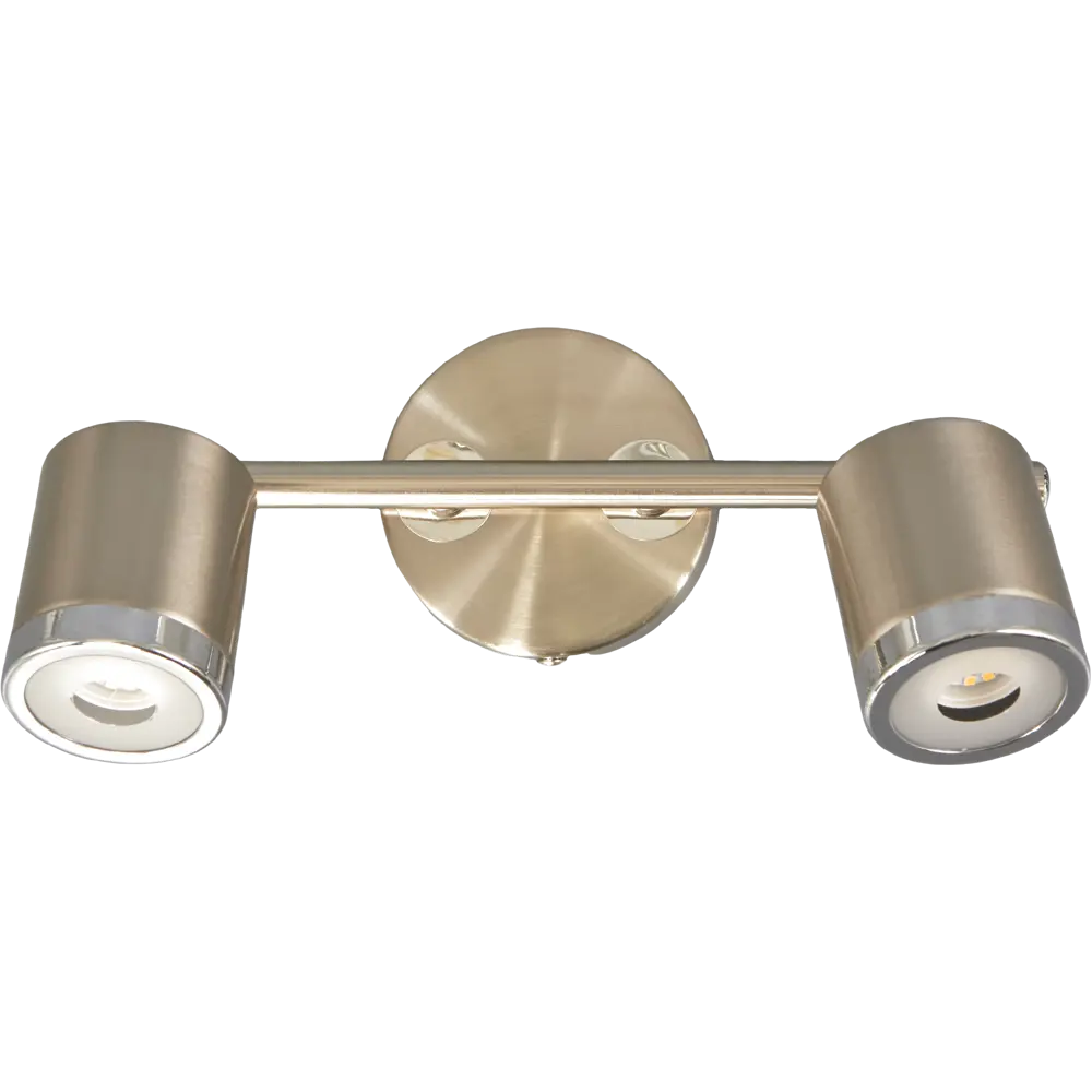 Спот светодиодный Globo 56958, 2x5 Вт, цвет матовый никель STLM-2002675 - Вид №1