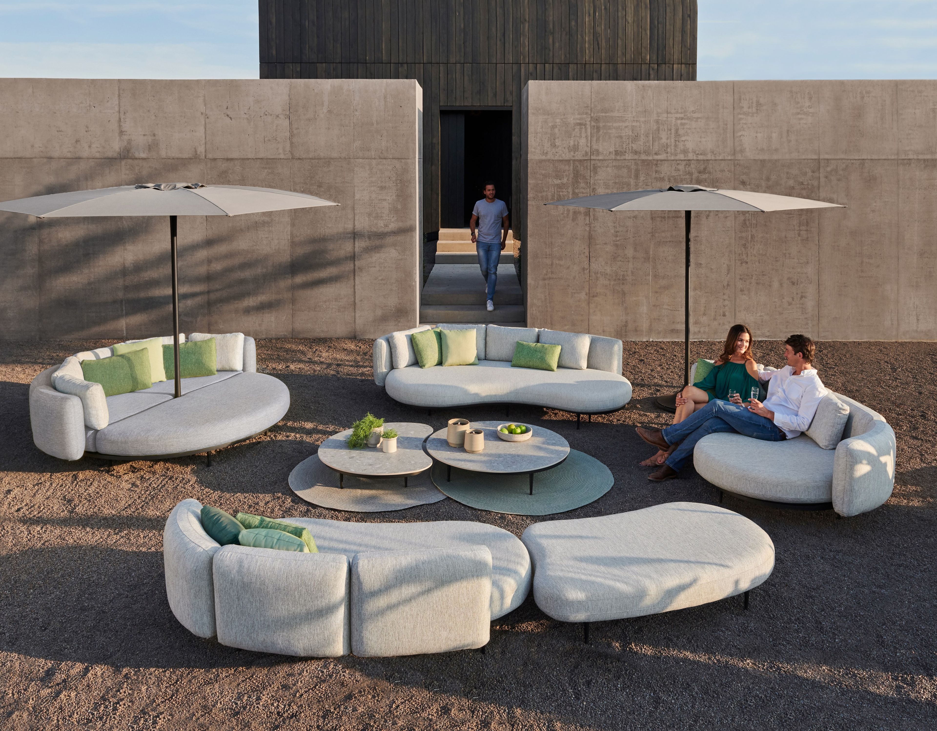 Ткань круглая Садовая кровать Royal Botania Organix Lounge ARCH-00138405 - Вид №8