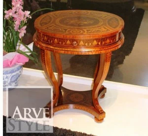 Arvestyle Овальный журнальный столик из массива дерева Vivre lux Ks-e739