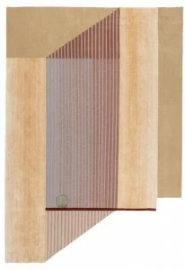cc-tapis Ковер ручной работы из шерсти, шелка и льна Gesture