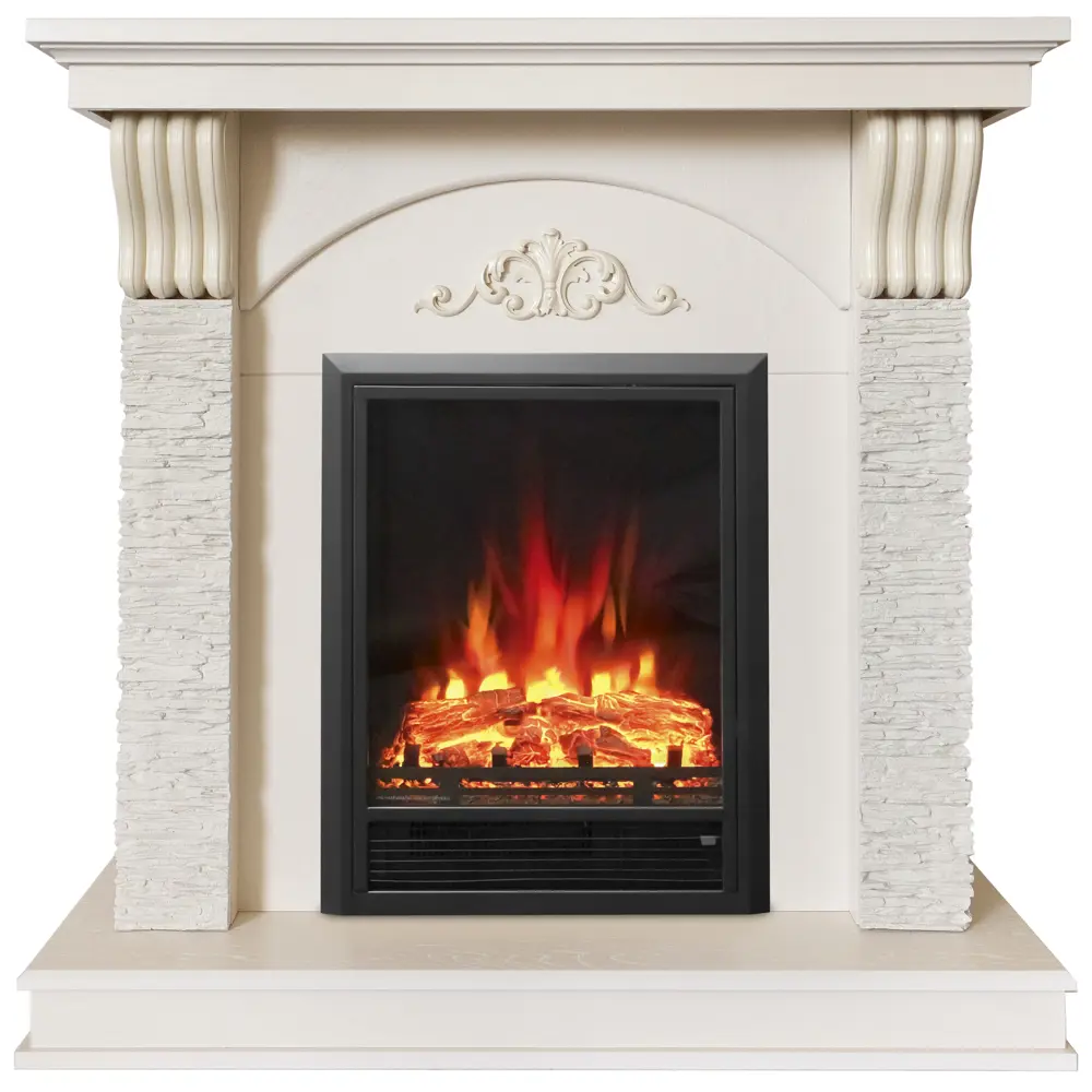 Обрамление Corfino под очаг Eugene белый дуб REALFLAME STLM-2065840 - Вид №5