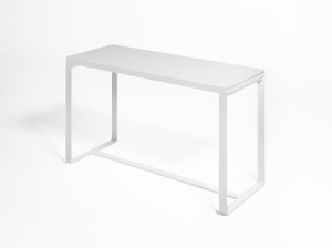 Высокий садовый стол из алюминия с термокрытием