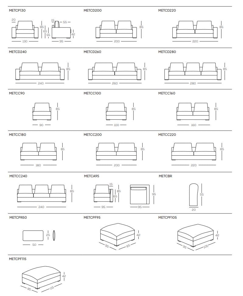 Съемный угловой диван из ткани GRUPPO FOX день Фокса ARCH-00112876 - Вид №1