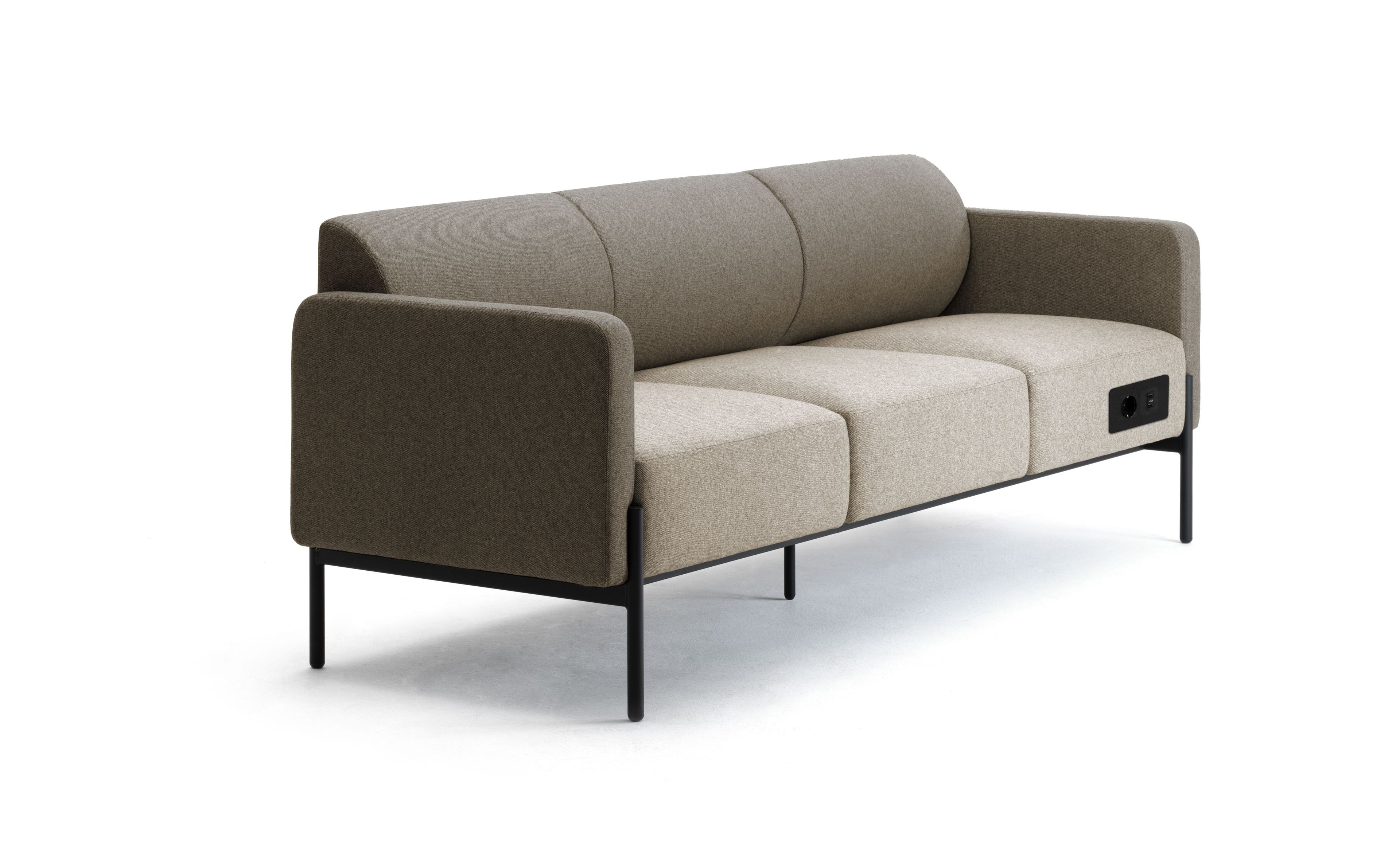 3-местный тканевый контрактный диван Leyform Lia ARCH-00020812