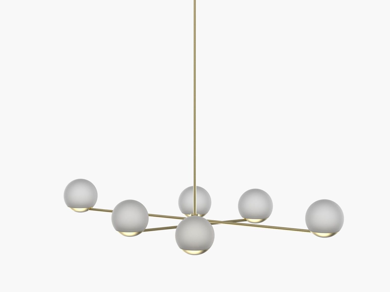 Светодиодный потолочный светильник ручной работы Cameron Design House Мяч и обруч ARCH-00124294 - Вид №5