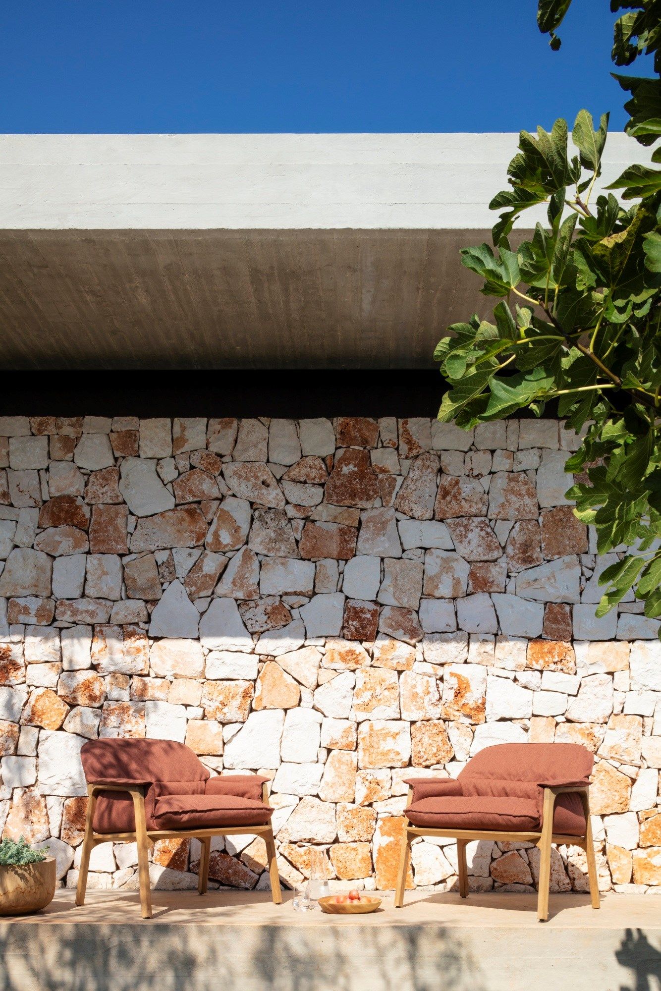 Кресло с подлокотниками из ткани TRIBÙ Nomad ARCH-00137121 - Вид №8