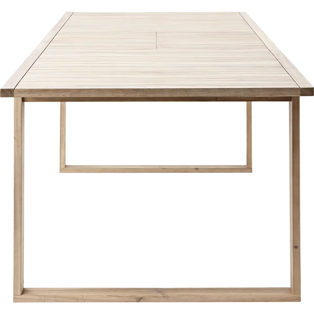 Стол садовый раздвижной Naterial Solaris 180-240x90x75 см акация светло-коричневый Товар без серии STLM-2062329 - Вид №6