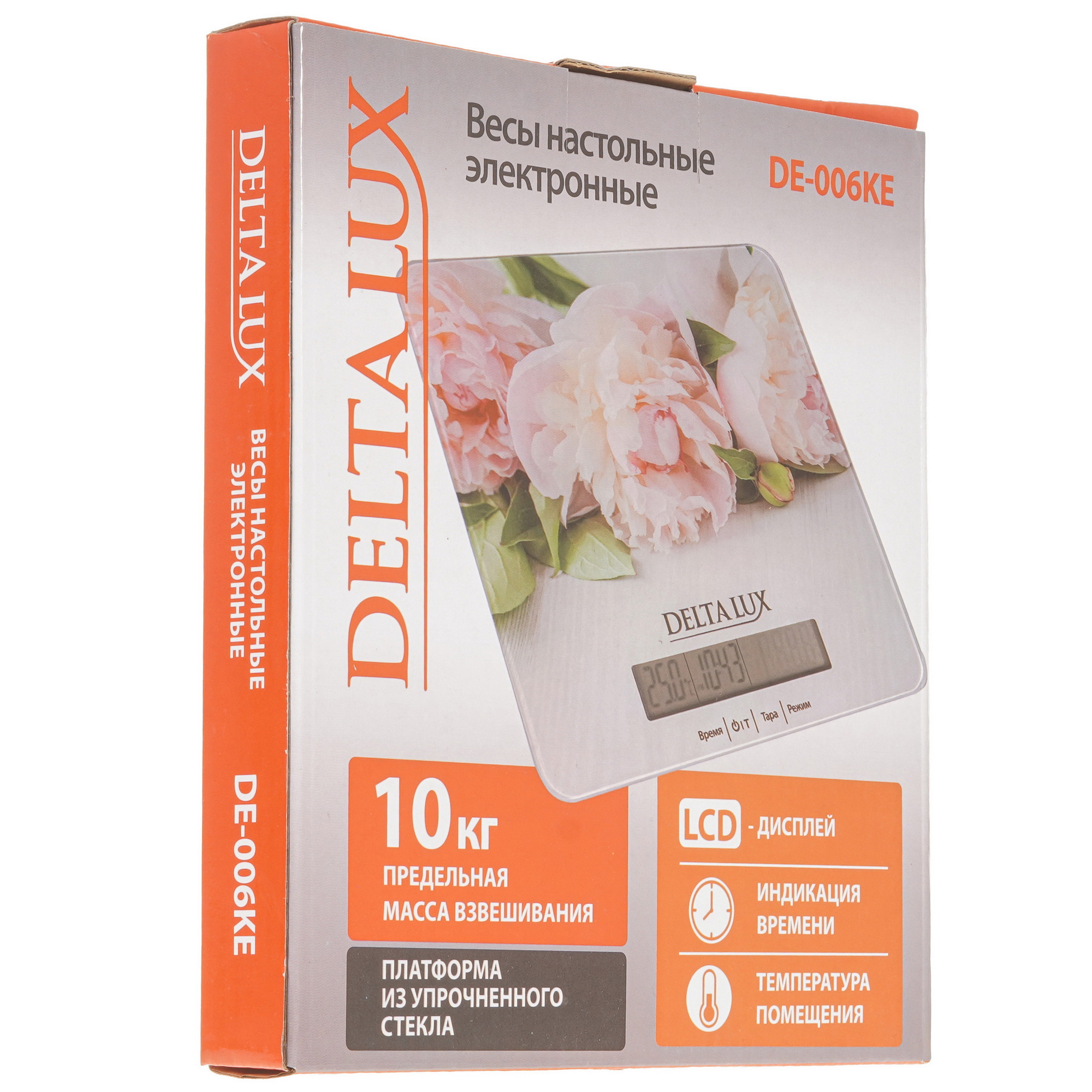 5354083 Кухонные весы DELTA LUX DE-006KE разноцветный STDN-0065100 - Вид №5