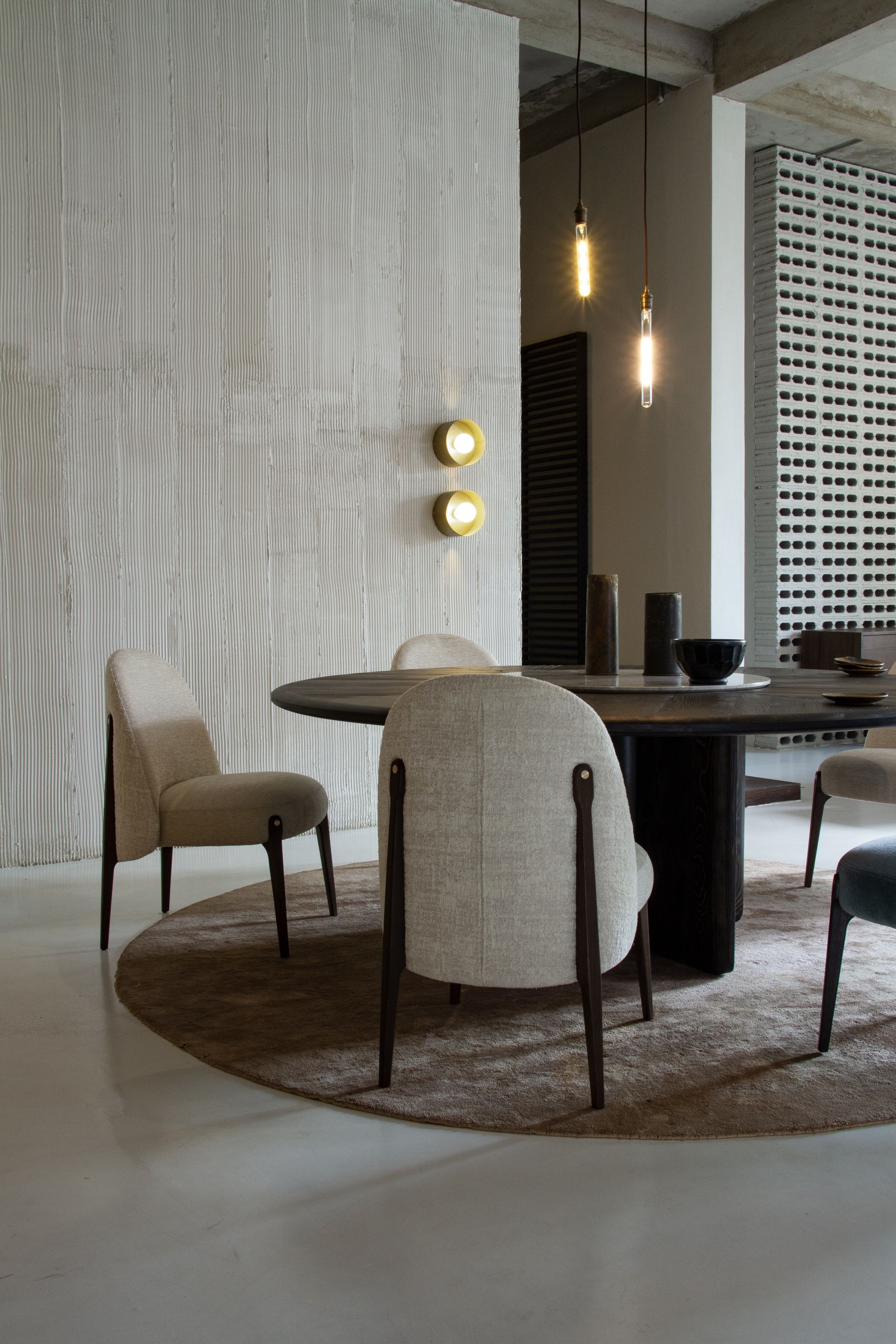 Мягкий стул из ткани District Eight Ames ARCH-00101718 - Вид №5