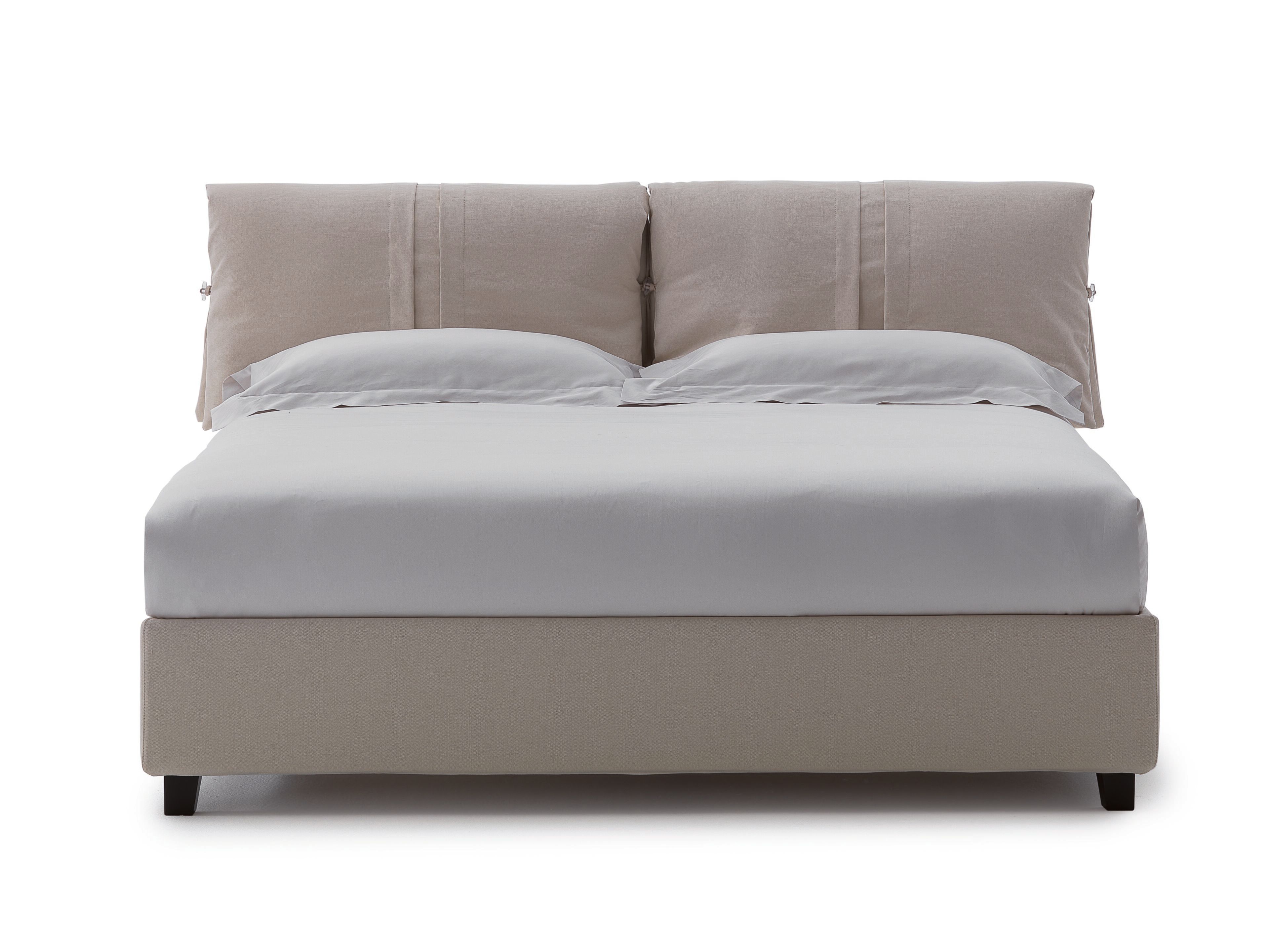 Съемная двуспальная кровать из ткани с мягким изголовьем GRUPPO FOX ночь Фокса ARCH-00023671 - Вид №1