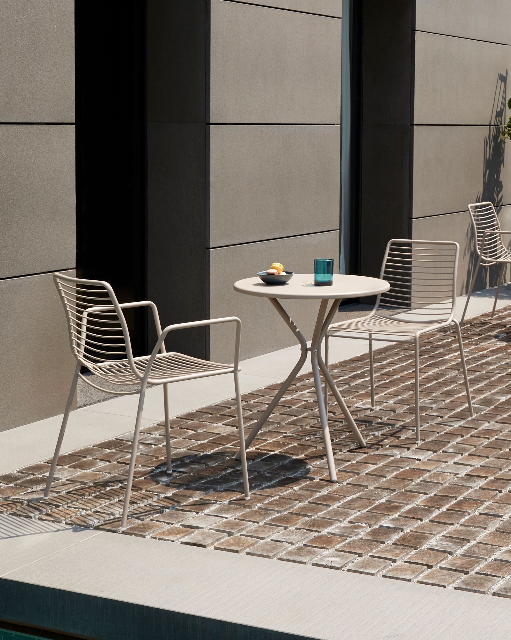 Стальной штабелируемый стул S-CAB Лето ARCH-00056899 - Вид №2