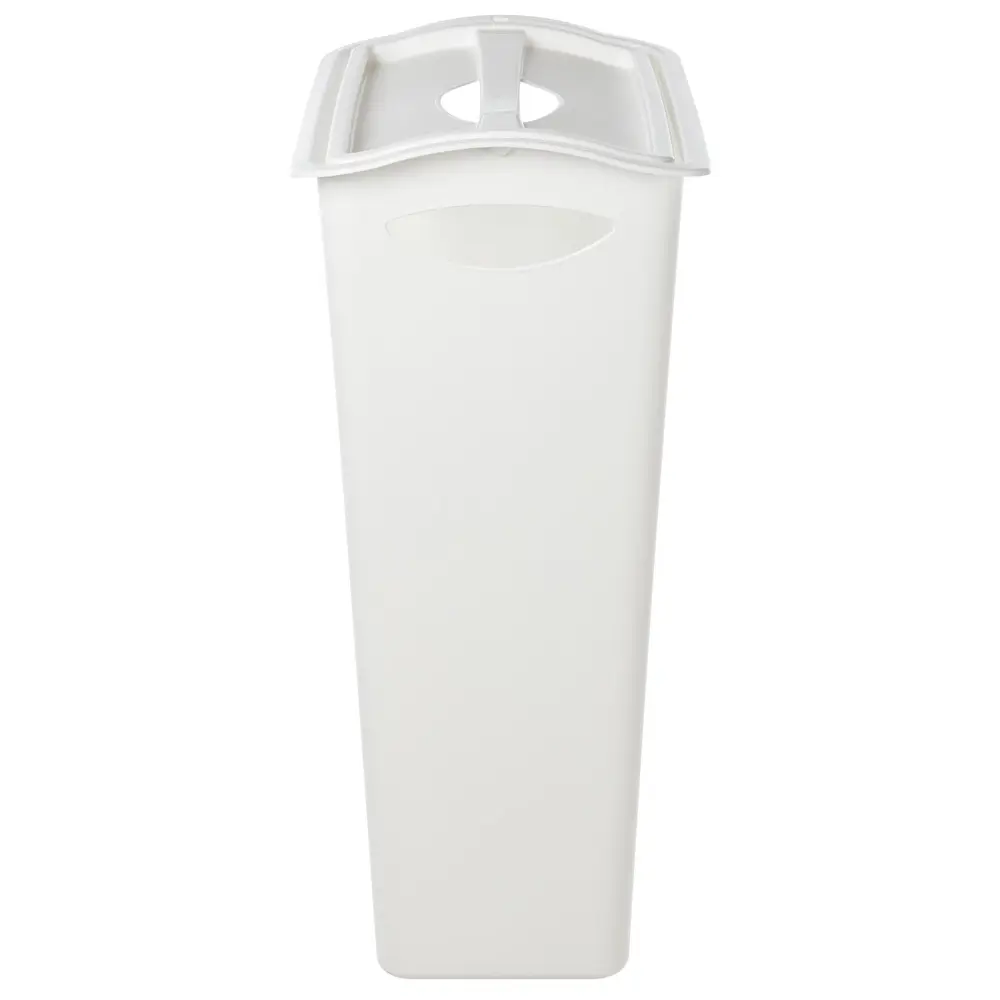 Корзина для белья узкая Бытпласт 43х26х58 см полипропилен цвет белый STLM-2145862 - Вид №2