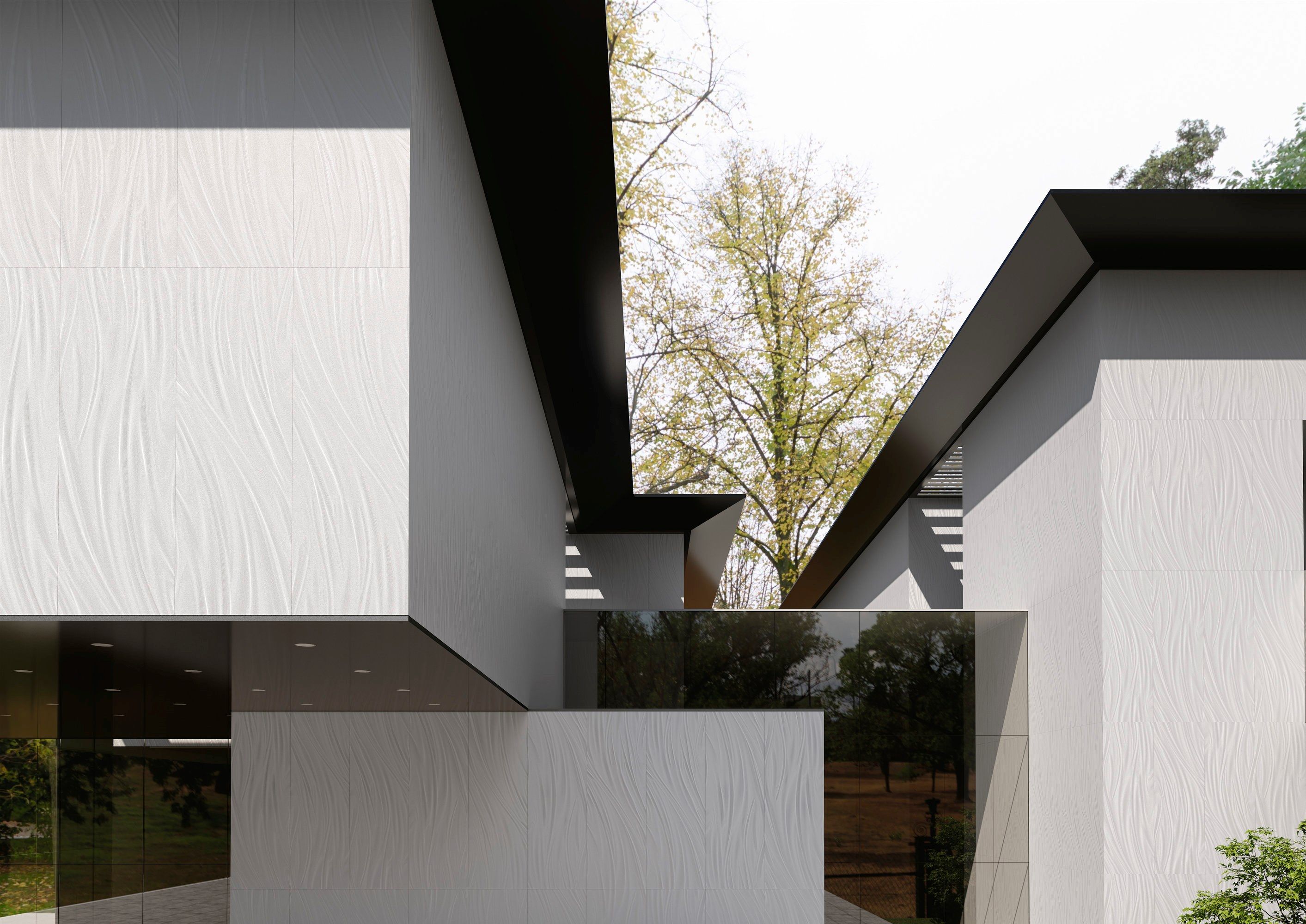 Антибактериальное покрытие из керамогранита для интерьера Fiandre свет ARCH-00103306 - Вид №5