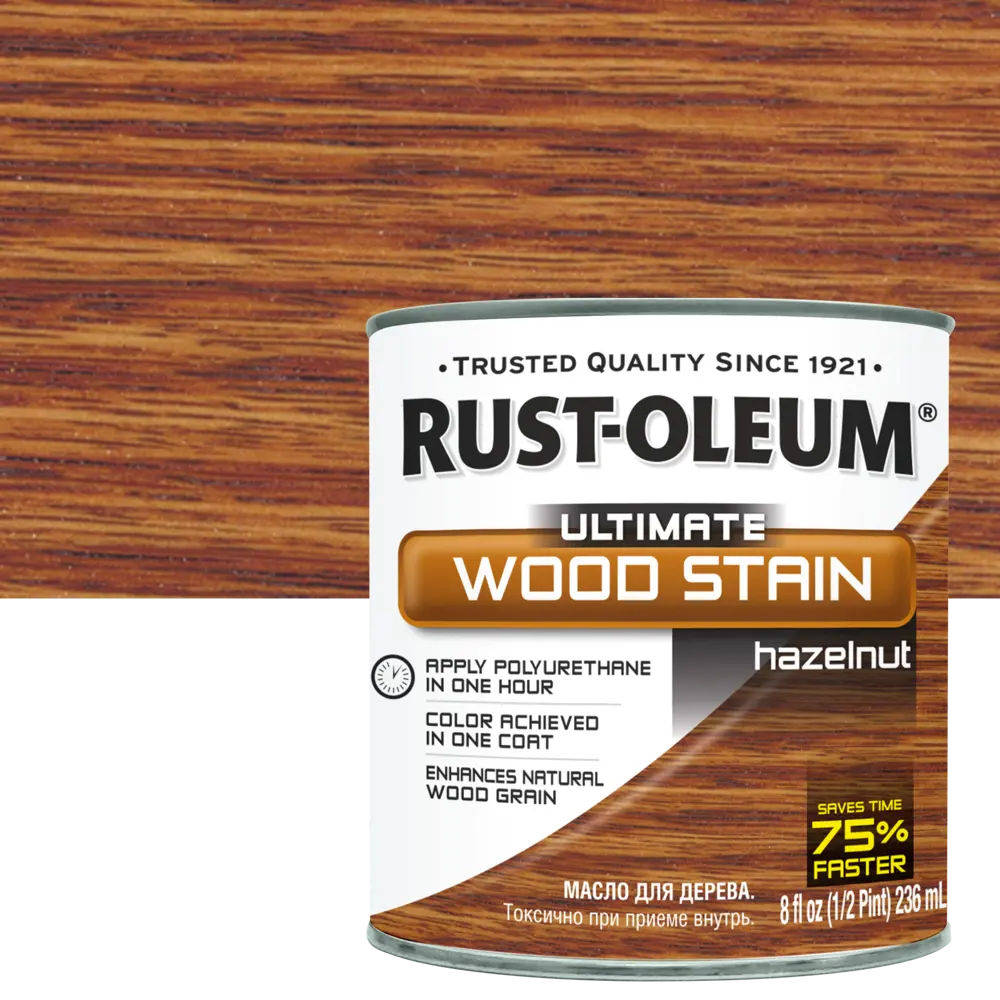 Масло тонирующее Ultimate цвет лесной орех 0.236 л RUST-OLEUM STLM-2028913