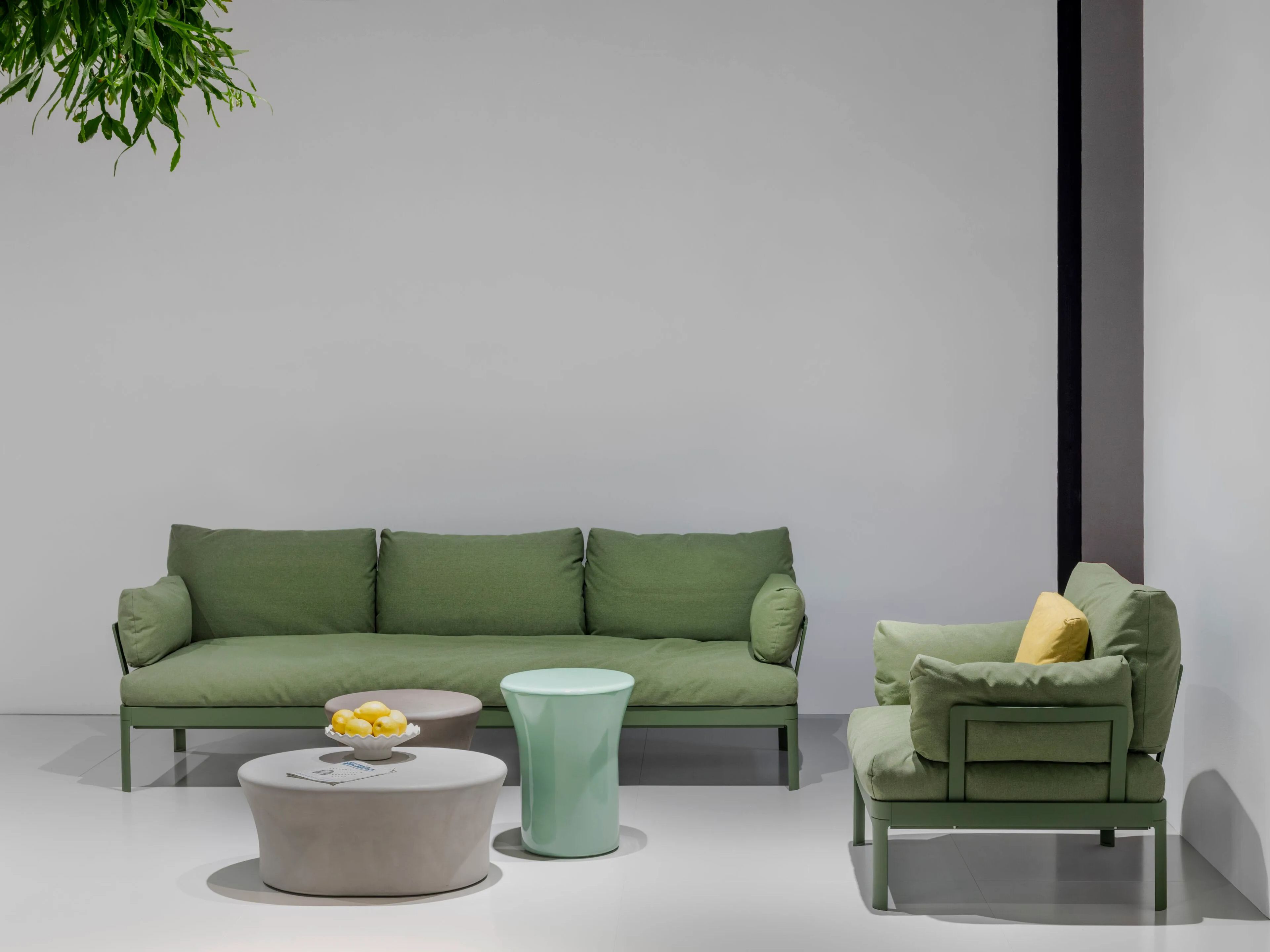 2-местный алюминиевый мягкий садовый диван Kristalia AluAlu ARCH-00133728 - Вид №3